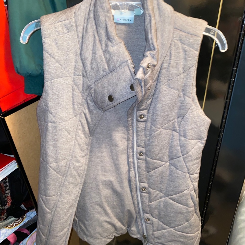 Grey Athleta Vest